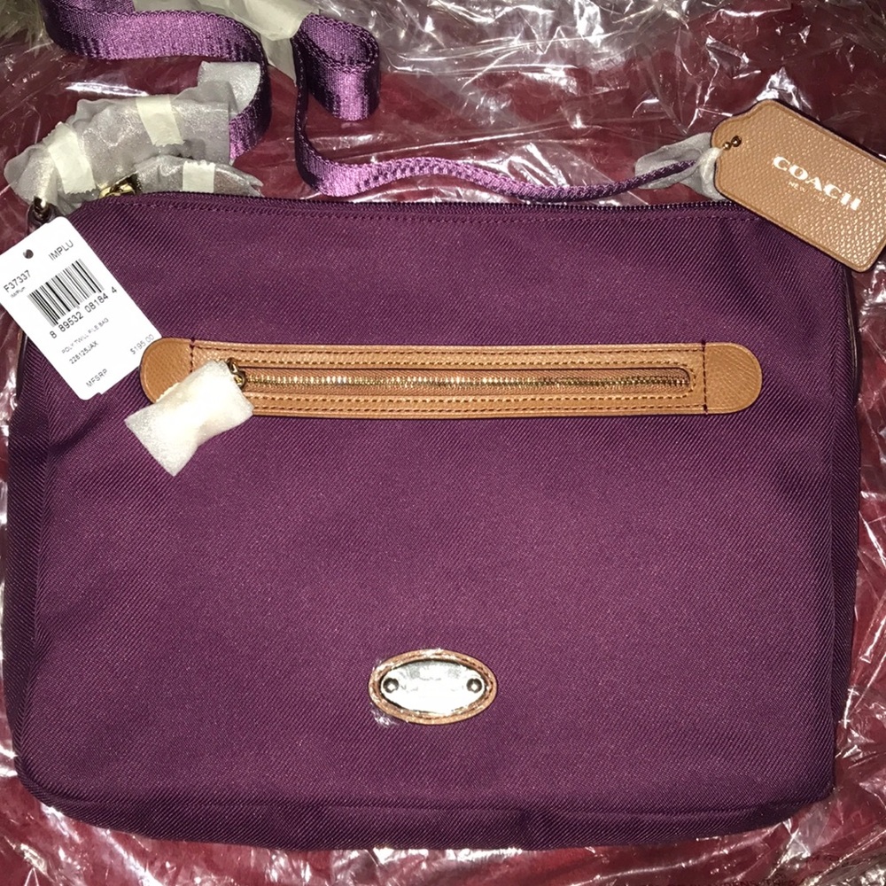 COACH file bag
